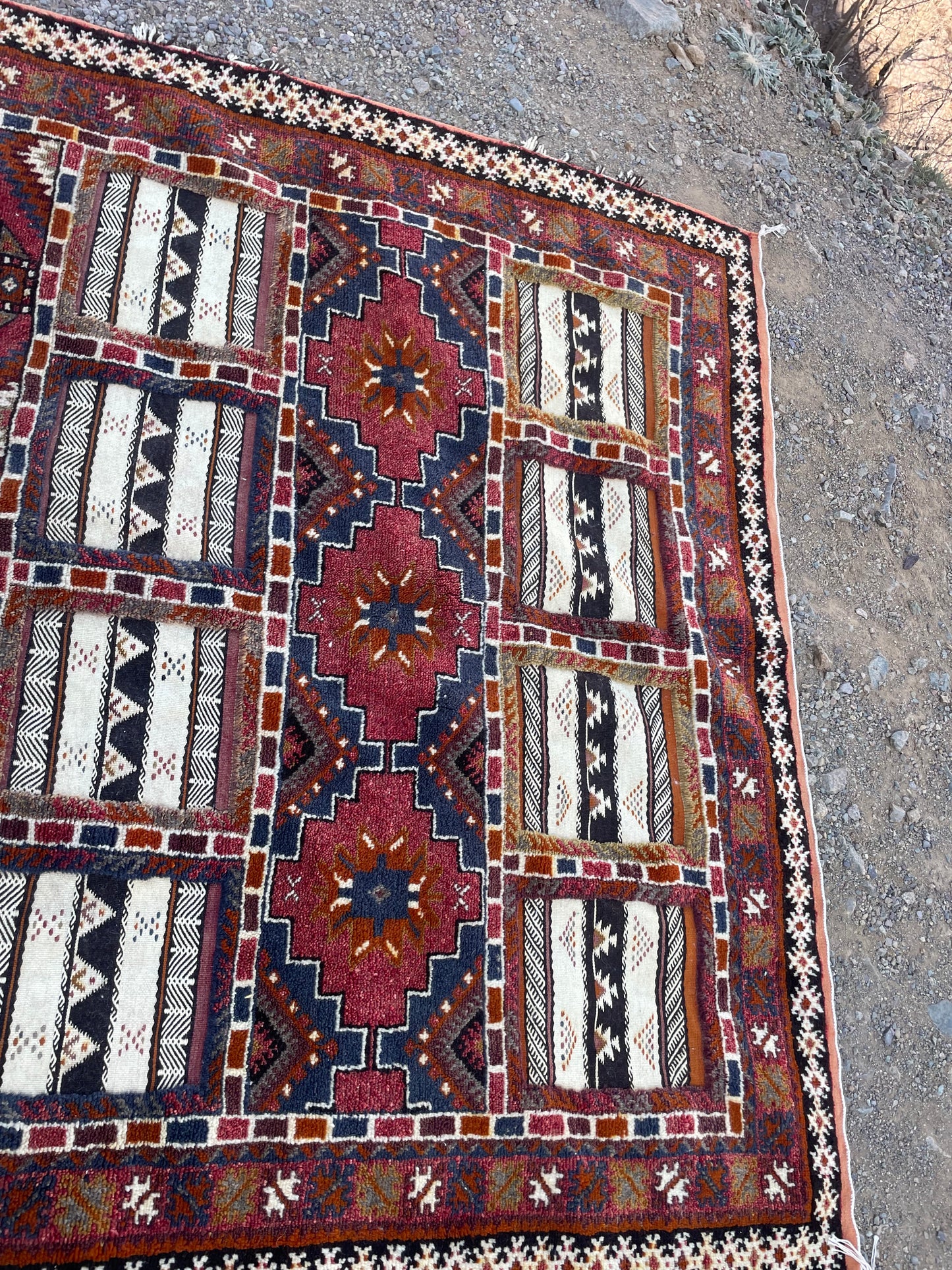 Moroccan Wool Rug,Area Rug,Boho Rug,Pink Wool Rug,Tribal Rug 10 x 7 FT