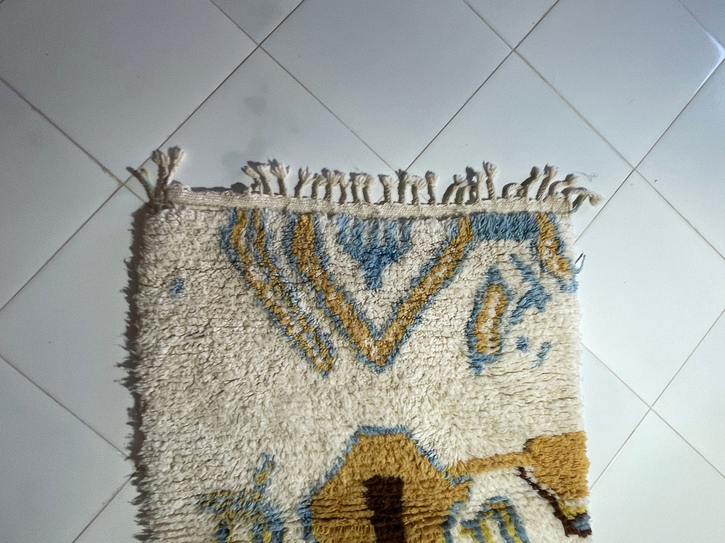 Azilal Rug – No. 1 | Handmade Moroccan Wool Rug (150x100 cm / 5x3.3 ft)