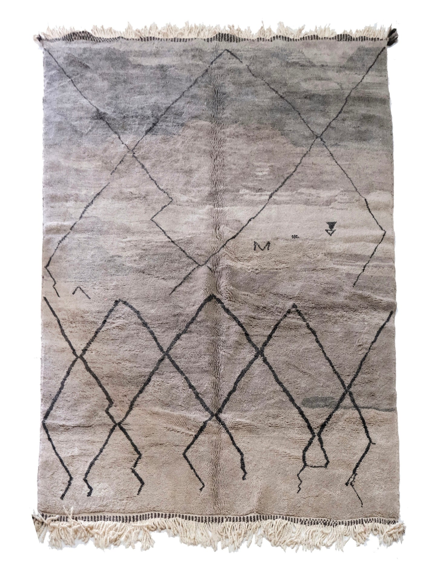 Custom-Made Moroccan Rug – Handwoven Wool Rug from Cooperative Adrar