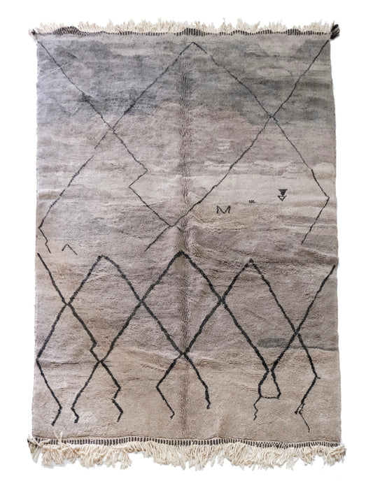 Custom-Made Moroccan Rug – Handwoven Wool Rug from Cooperative Adrar