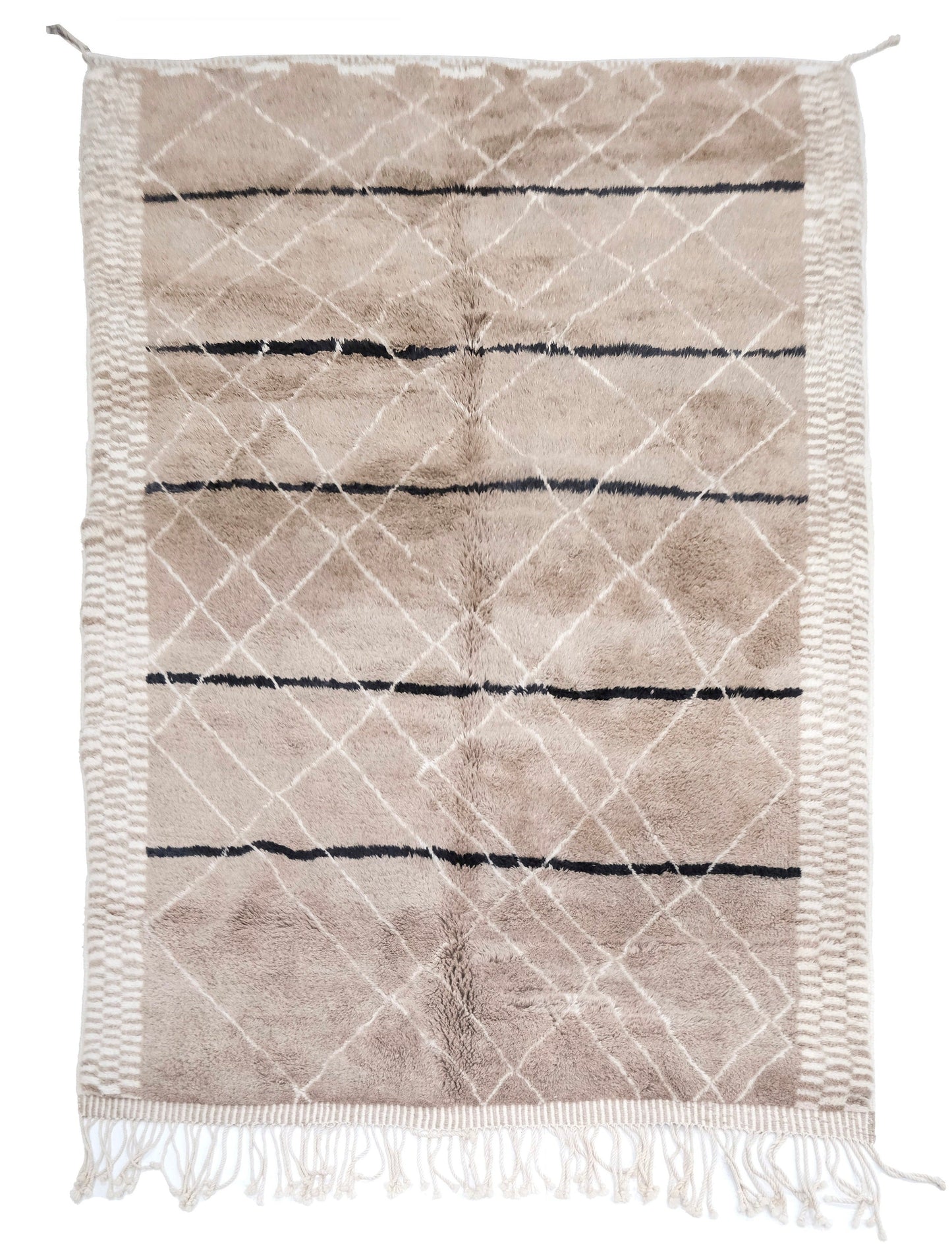 Custom-Made Moroccan Rug – Handwoven Wool Rug from Cooperative Adrar