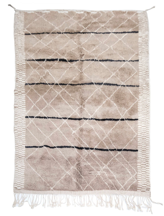 Custom-Made Moroccan Rug – Handwoven Wool Rug from Cooperative Adrar