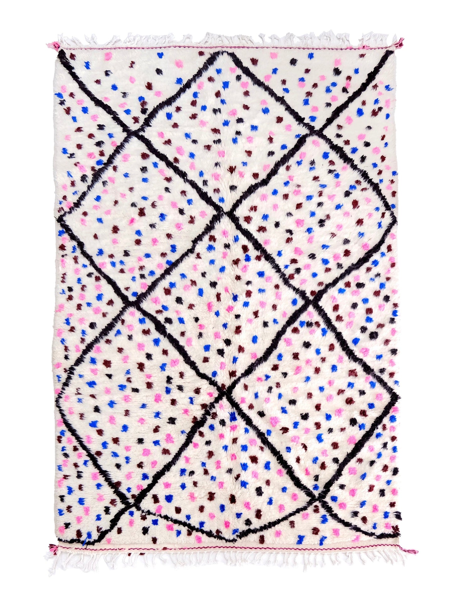 Custom-Made Moroccan Rug – Handwoven Wool Rug from Cooperative Adrar