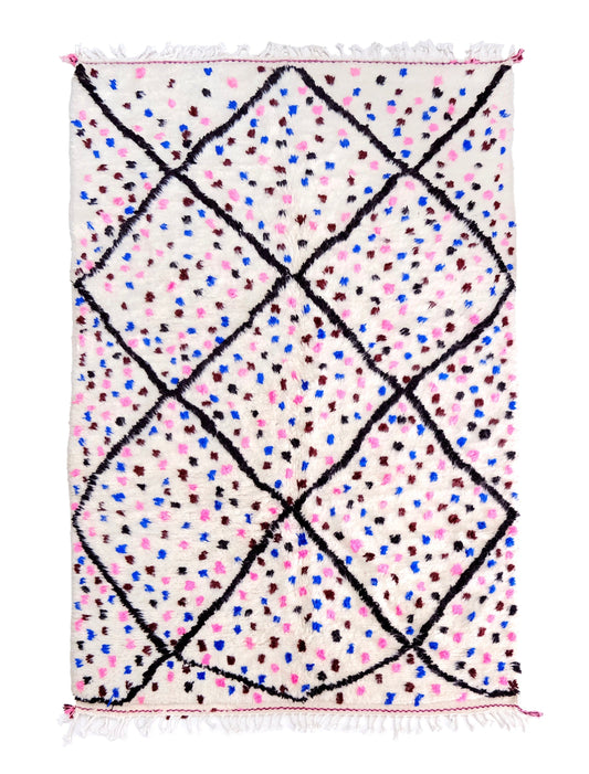 Custom-Made Moroccan Rug – Handwoven Wool Rug from Cooperative Adrar