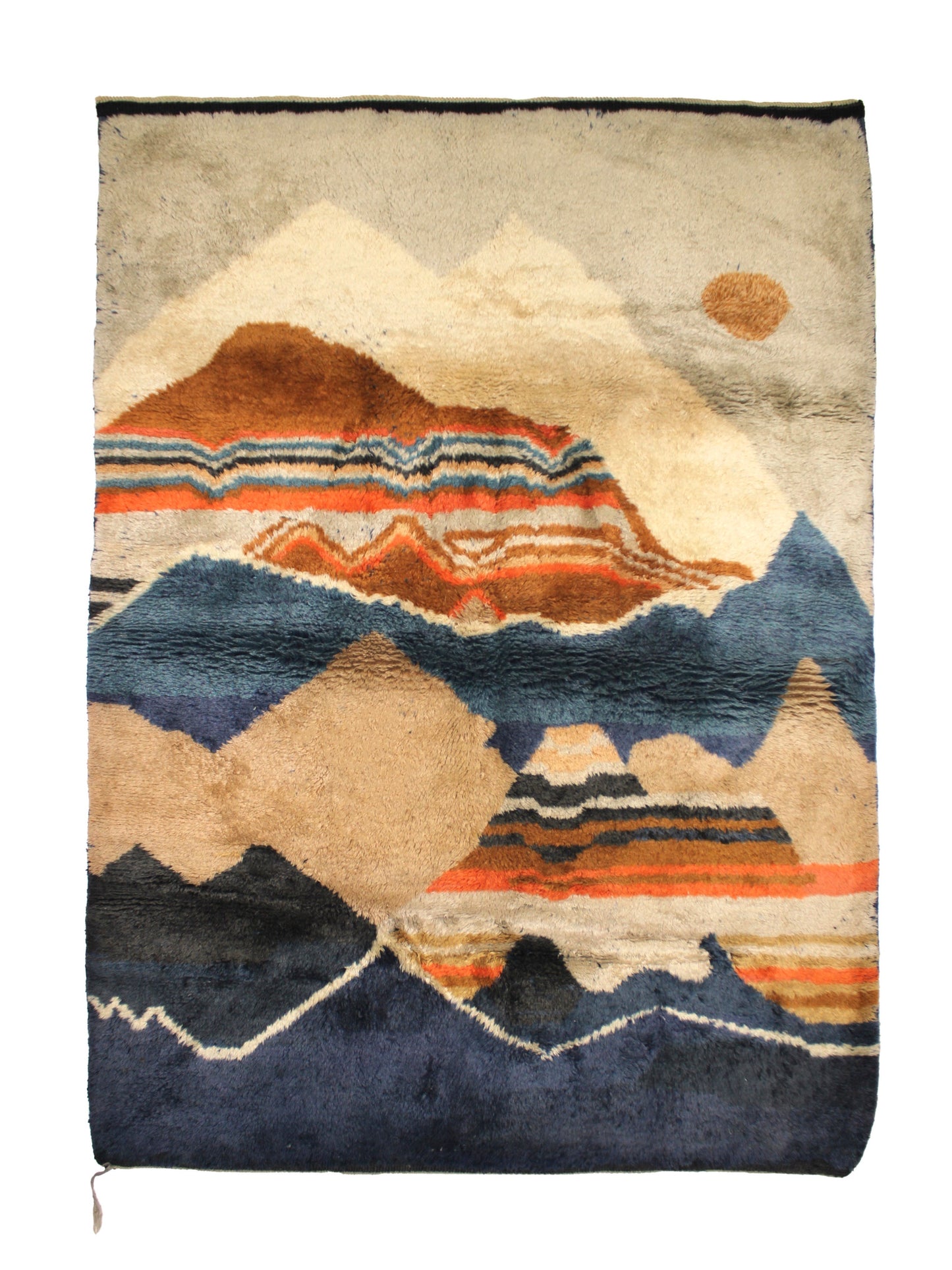 Custom-Made Moroccan Rug – Handwoven Wool Rug from Cooperative Adrar