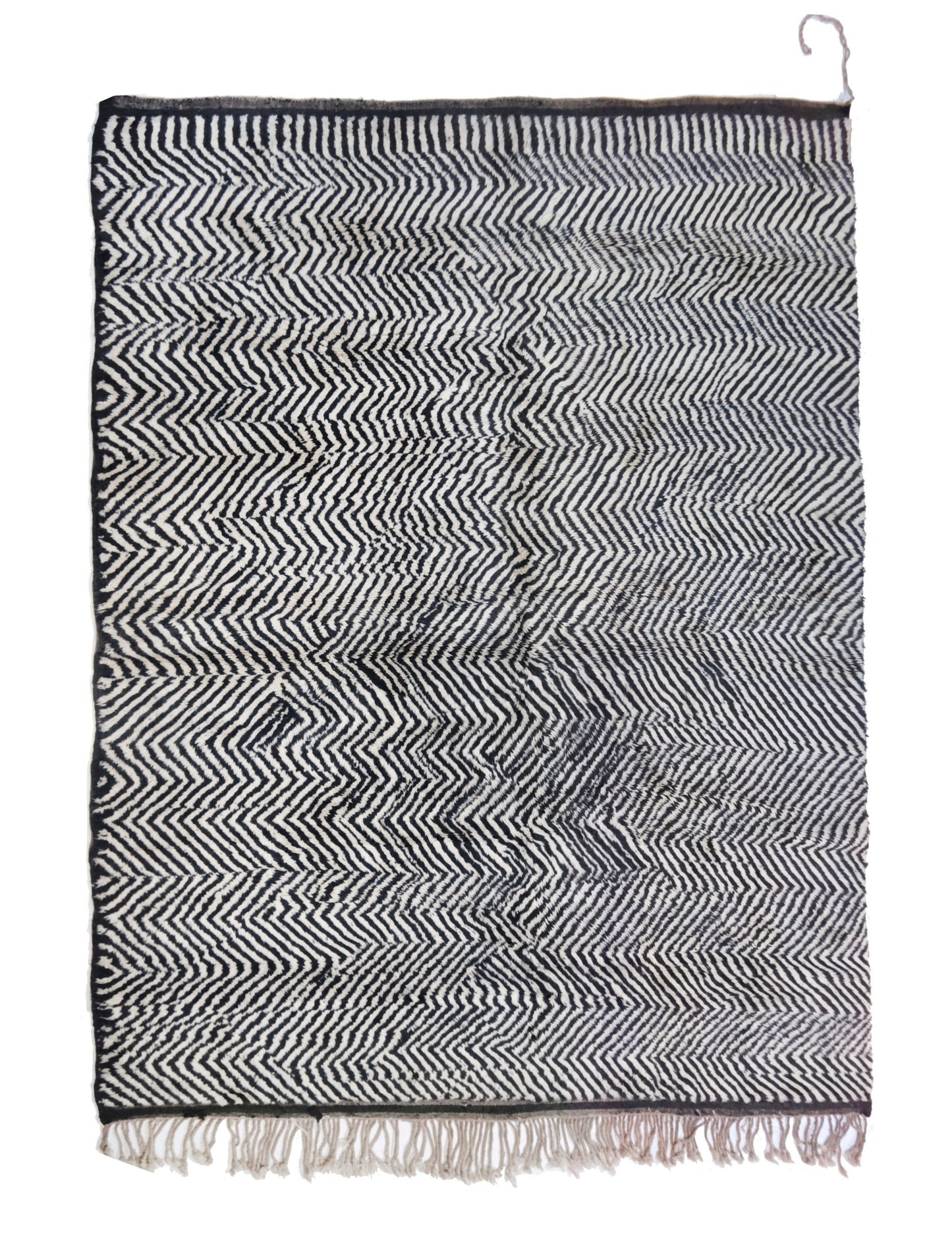 Custom-Made Moroccan Rug – Handwoven Wool Rug from Cooperative Adrar