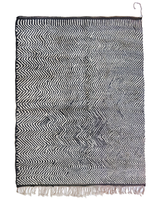 Custom-Made Moroccan Rug – Handwoven Wool Rug from Cooperative Adrar