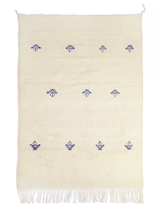 Custom-Made Moroccan Rug – Handwoven Wool Rug from Cooperative Adrar