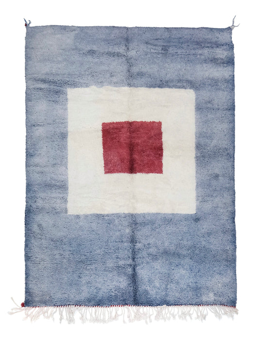 Custom-Made Moroccan Rug – Handwoven Wool Rug from Cooperative Adrar