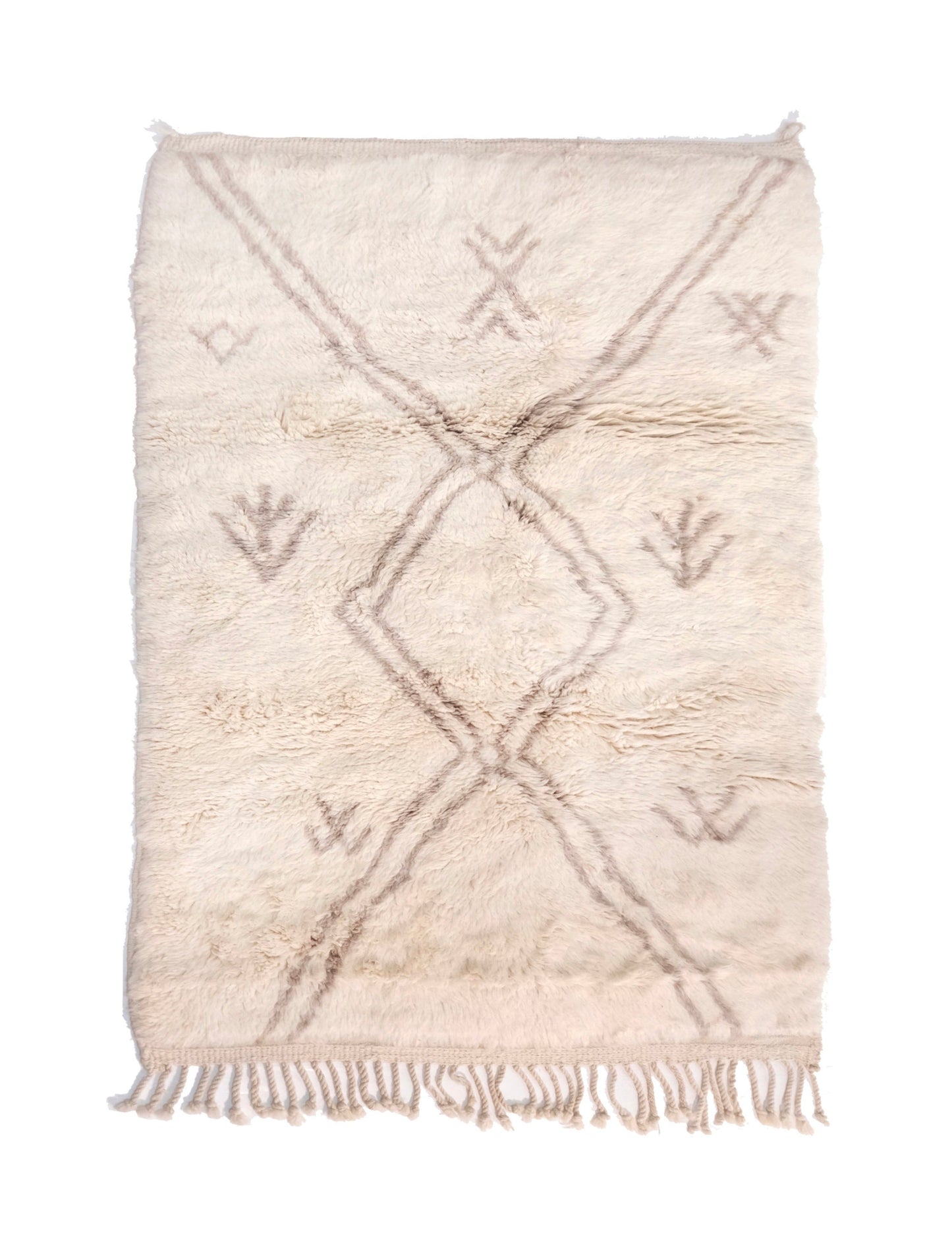 Custom-Made Moroccan Rug – Handwoven Wool Rug from Cooperative Adrar