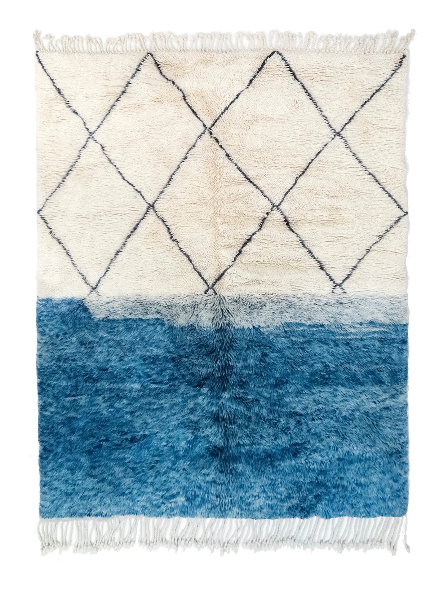 Custom-Made Moroccan Rug – Handwoven Wool Rug from Cooperative Adrar