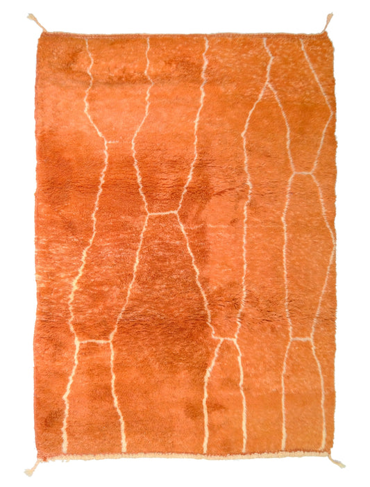 Custom-Made Moroccan Rug – Handwoven Wool Rug from Cooperative Adrar