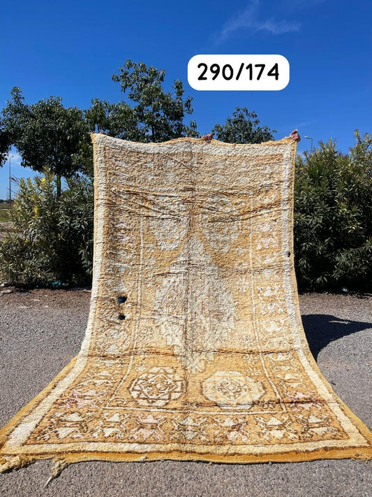 Transform your space with the exquisite charm of our Fabulous Boujad Rug, a true work of art crafted by skilled artisans in the heart of Morocco. This authentic Moroccan rug showcases the rich heritage and vibrant culture of the Boujad region