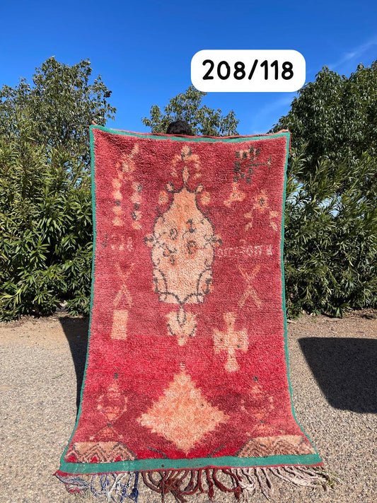 Transform your space with the exquisite charm of our Fabulous Boujad Rug, a true work of art crafted by skilled artisans in the heart of Morocco. This authentic Moroccan rug showcases the rich heritage and vibrant culture of the Boujad region (Copy)