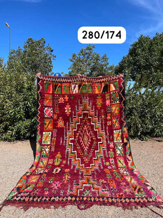 Transform your space with the exquisite charm of our Fabulous Boujad Rug, a true work of art crafted by skilled artisans in the heart of Morocco. This authentic Moroccan rug showcases the rich heritage and vibrant culture of the Boujad region