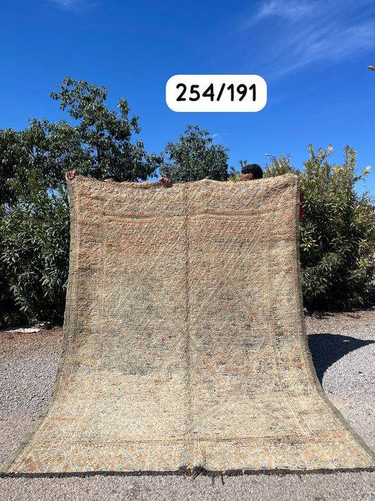 Transform your space with the exquisite charm of our Fabulous Boujad Rug, a true work of art crafted by skilled artisans in the heart of Morocco. This authentic Moroccan rug showcases the rich heritage and vibrant culture of the Boujad region