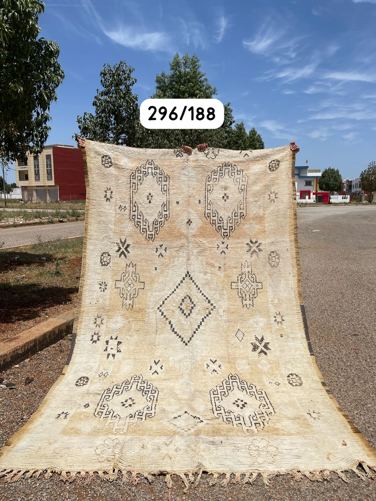Transform your space with the exquisite charm of our Fabulous Boujad Rug, a true work of art crafted by skilled artisans in the heart of Morocco. This authentic Moroccan rug showcases the rich heritage and vibrant culture of the Boujad region