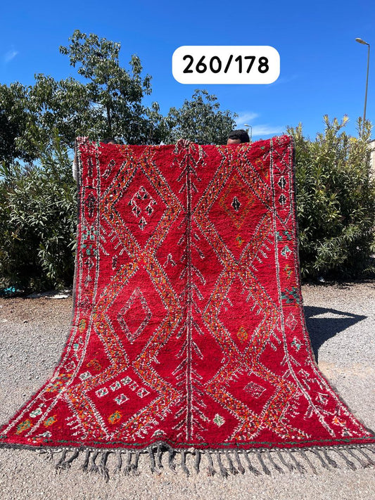 Transform your space with the exquisite charm of our Fabulous Boujad Rug, a true work of art crafted by skilled artisans in the heart of Morocco. This authentic Moroccan rug showcases the rich heritage and vibrant culture of the Boujad region