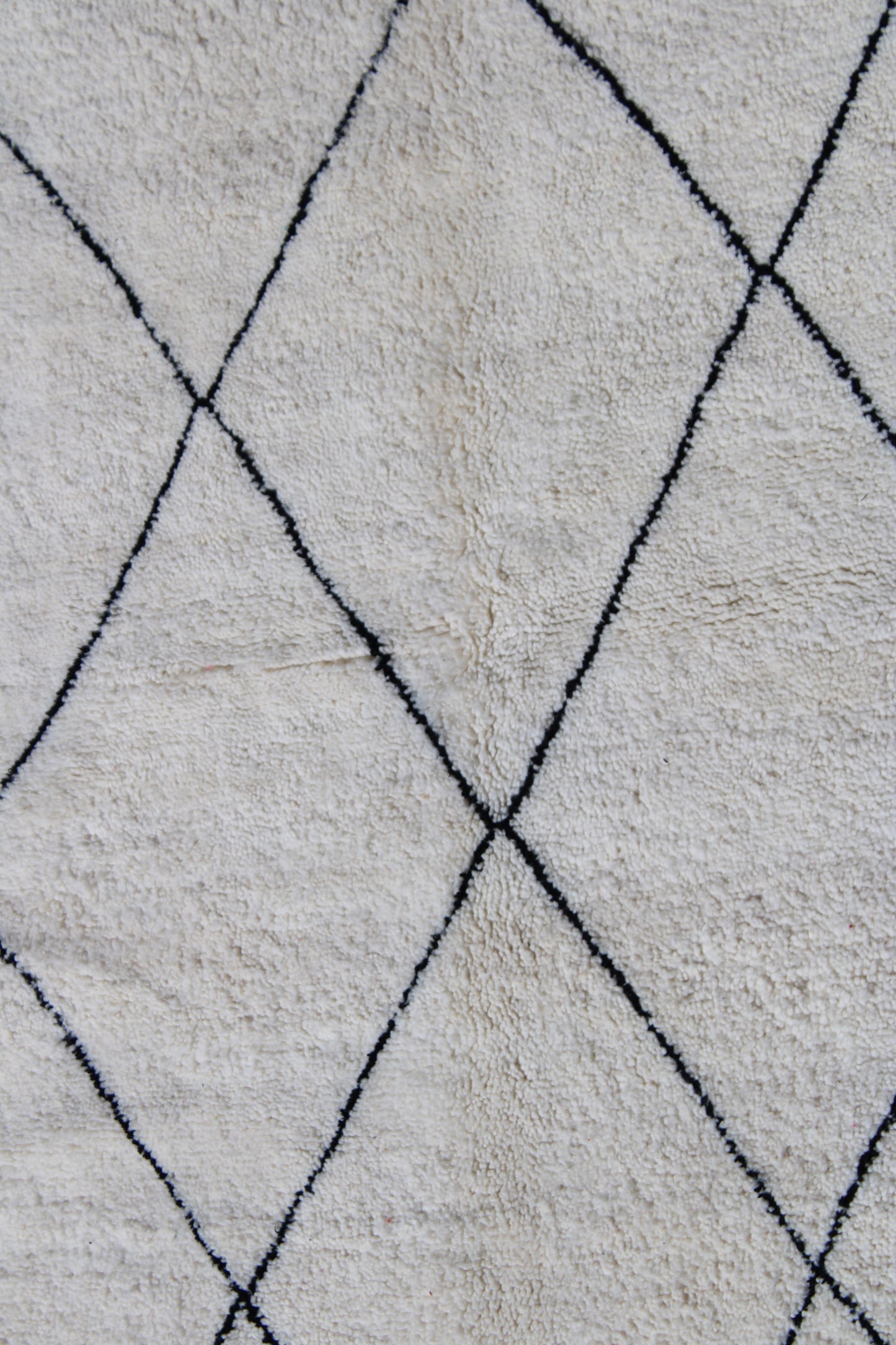 Authentic Beni Ouarain Rug – Moroccan Handmade Wool Carpet 300 x 215 cm | cooperative & adrar