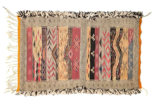 Copy of Customizable  Benai carpet’s N’1  hndmade 100% wool  woven in atlas of Morocco area rugs