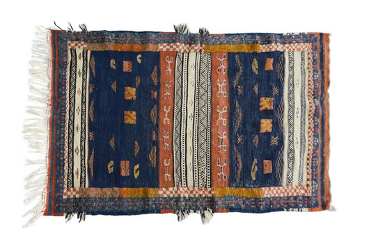 Customizable  Benai carpet’s N’1  hndmade 100% wool  woven in atlas of Morocco area rugs