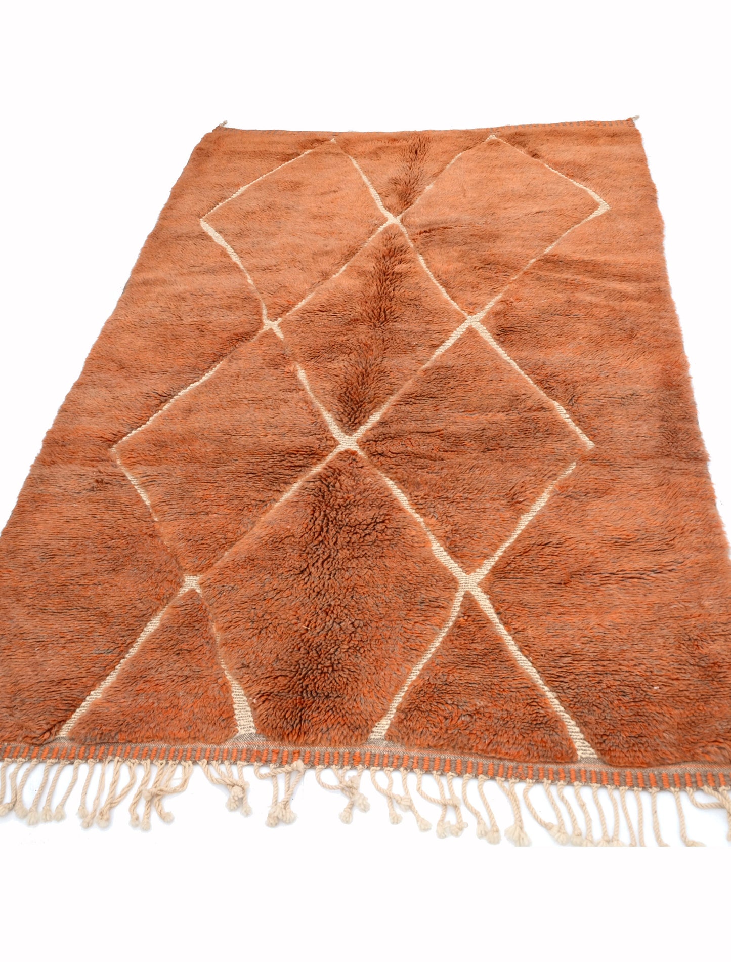 Moroccan Handmade Rug, Beni Ourain Rug 9x12, Berber Rug 8x10,Abstract Moroccan Rug, Natural Wool Rug,Handwoven Rug, Living Room Rug Modern, carpet imlil