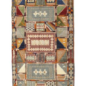 Beni Mguld Vintage Rug – Handmade Moroccan Wool Rug – Bohemian & Tribal Floor Decor (Copy)